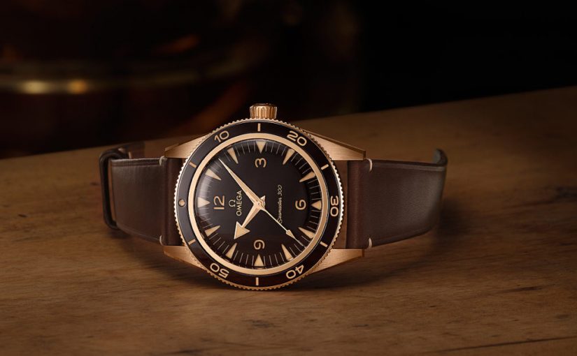 Bronze Gold Alloy:Best Omega New Seamaster 300 Replica Watches